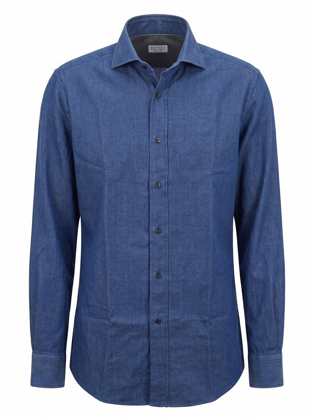 Brunello Cucinelli Men Cotton And Lyocell Shirt