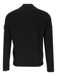 Stone Island Stone Island Men Rws Geelong Lightweight Wool Polo Sweater