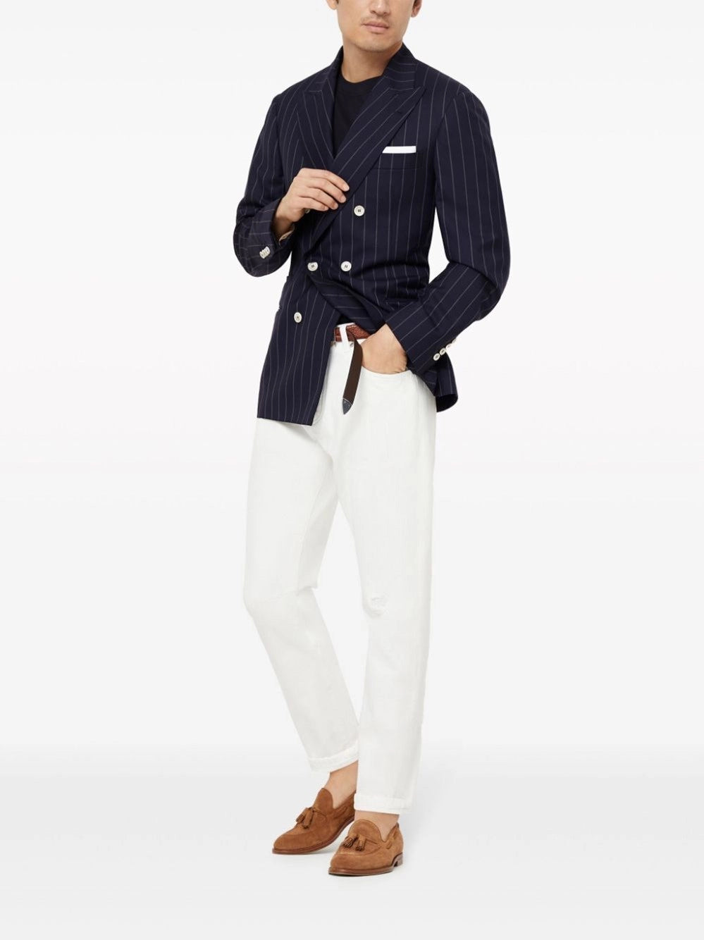 Brunello Cucinelli Men Crew Neck T-Shirt