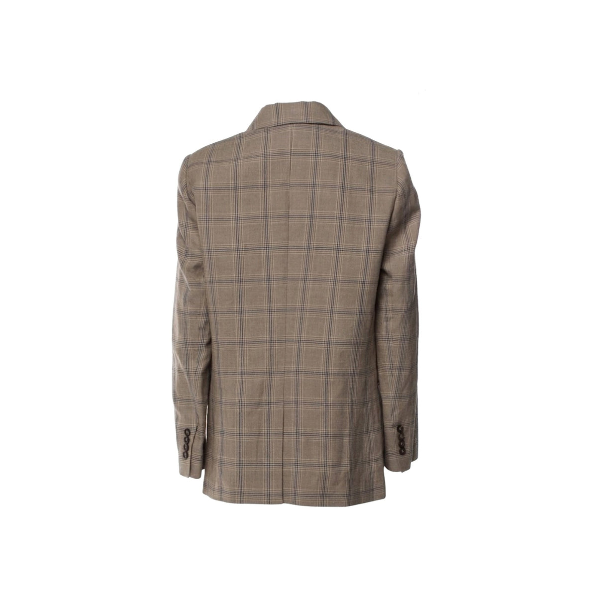 Brunello Cucinelli Brunello Cucinelli Prince Of Wales Linen Blazer Women
