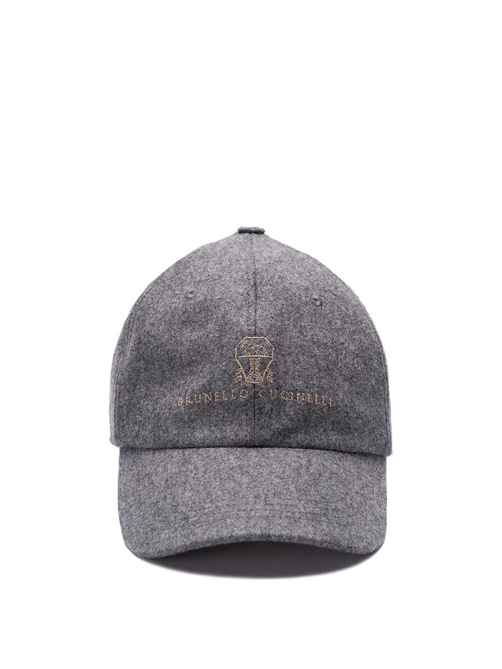 Brunello Cucinelli Men Baseball Cap With Embroidered Logo