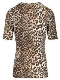 Ganni Women Ribbed T-Shirt