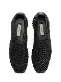 Toteme Women Woven Leather Ballerinas