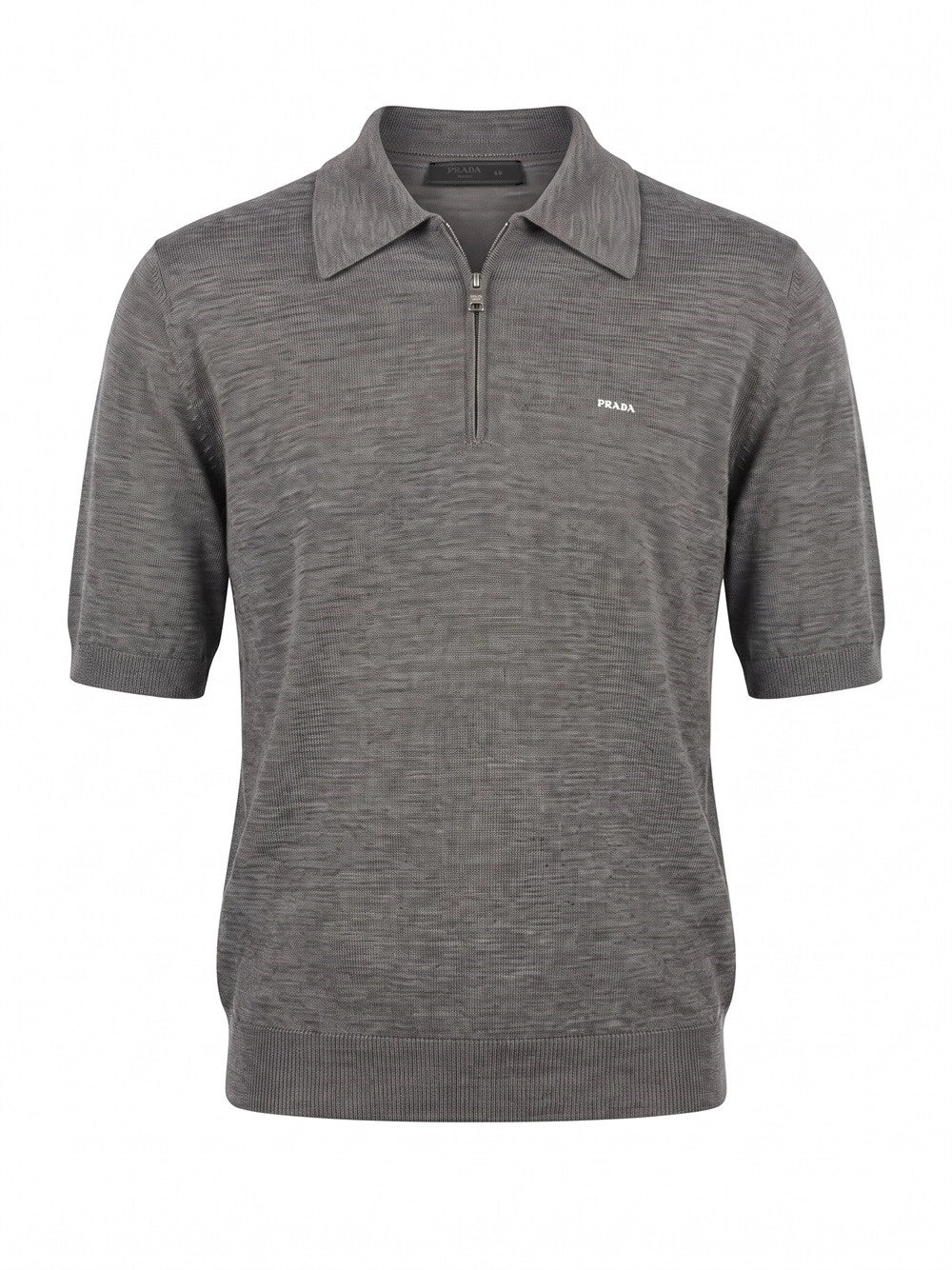 Prada Men Superfine Wool Polo Shirt