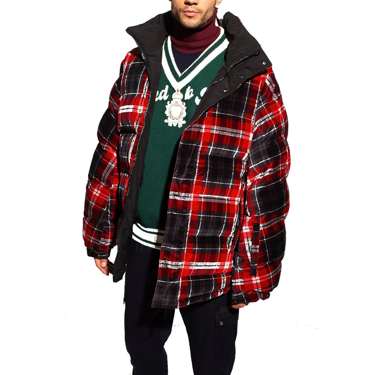 Dolce & Gabbana Dolce & Gabbana Reversible Artastic Bomber Men