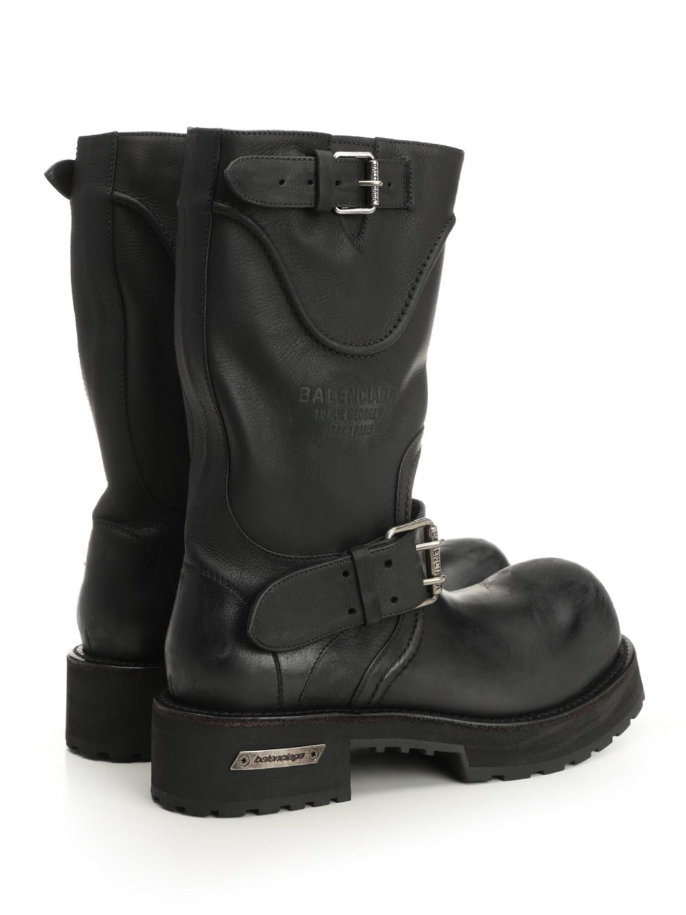 Balenciaga Balenciaga Men "Venom" Leather Boots