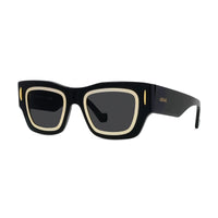 Loewe Loewe Sunglasses Square Full Rim, Black Frame and Grey Lens LW40168I01A