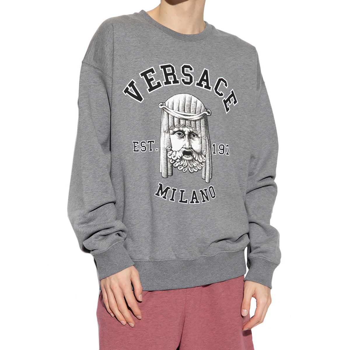 Versace Versace Cotton Crewneck Sweatshirt Men