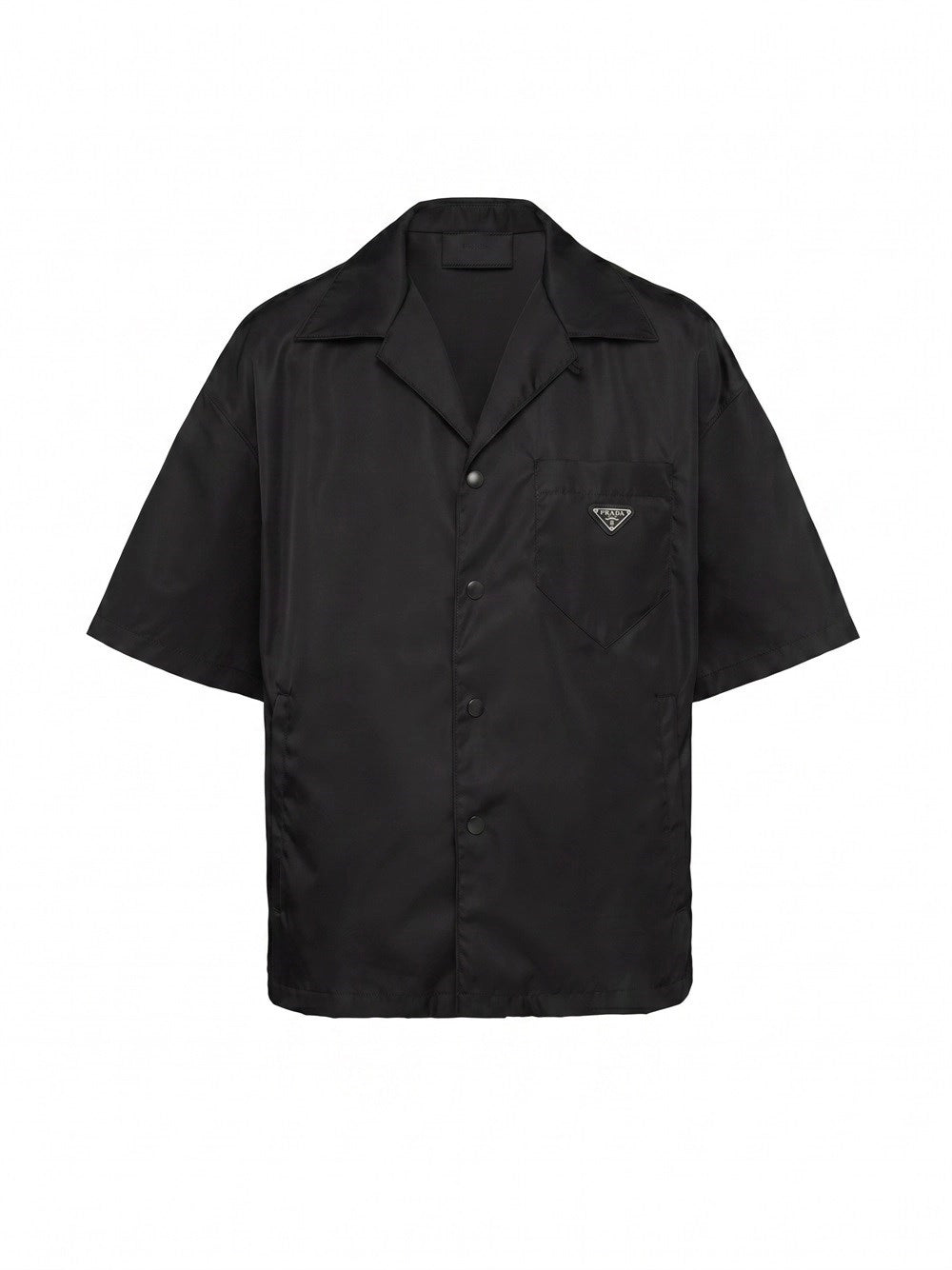 Prada Men Re-Nylon Short-Sleeved Shirt