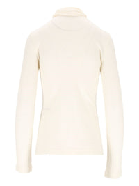 Toteme Women Ribbed Bow Blouse