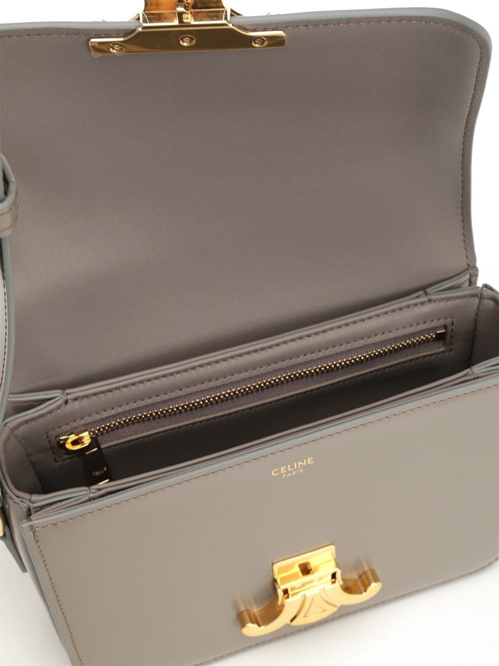 Celine Women Triomphe Teen Shiny Calfkin