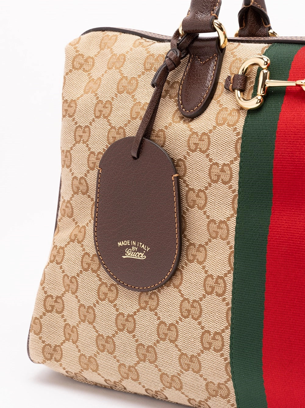 Gucci Gucci Women `Gucci Horsebit Web`Boston Bag