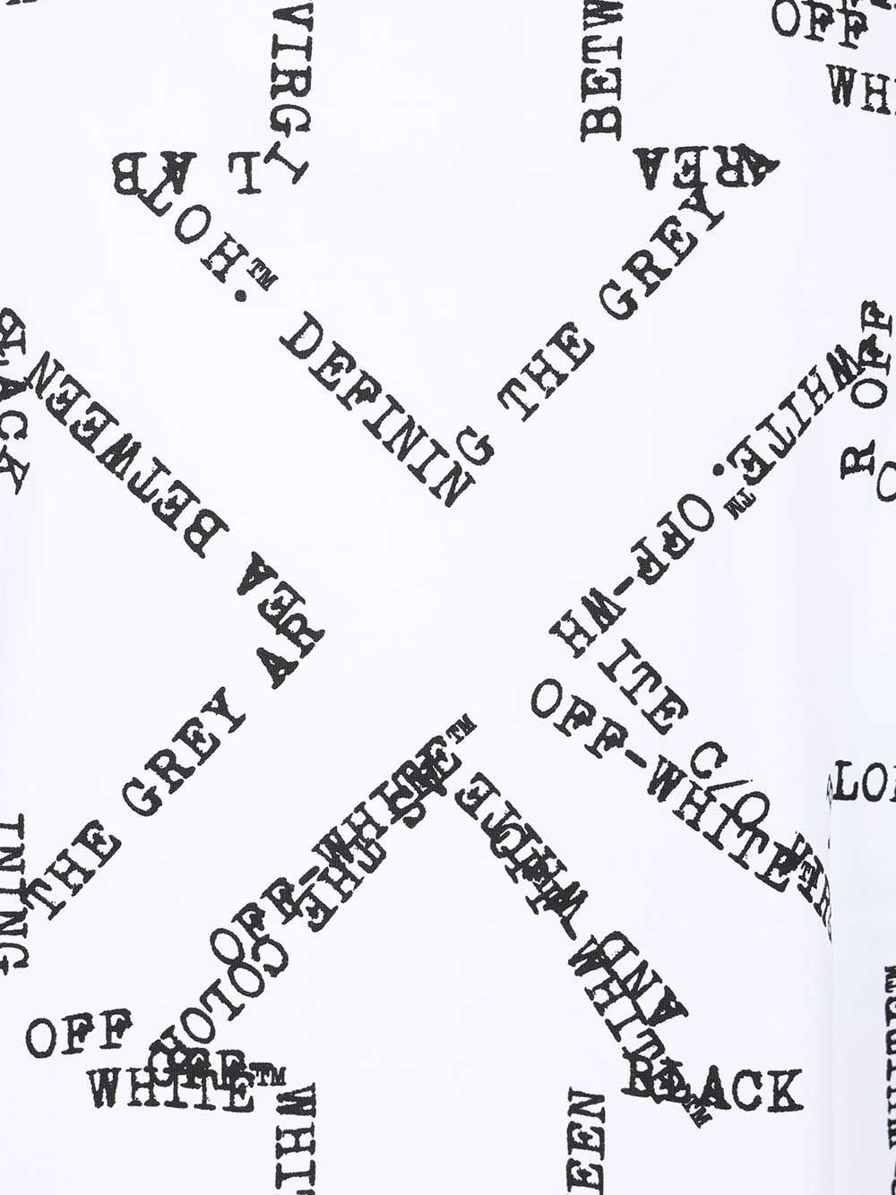 Off-white Off-White Men Type Arrow Skate T-Shirt