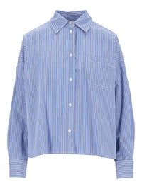 Weekend Max Mara Women Short Striped Cotton Shirt