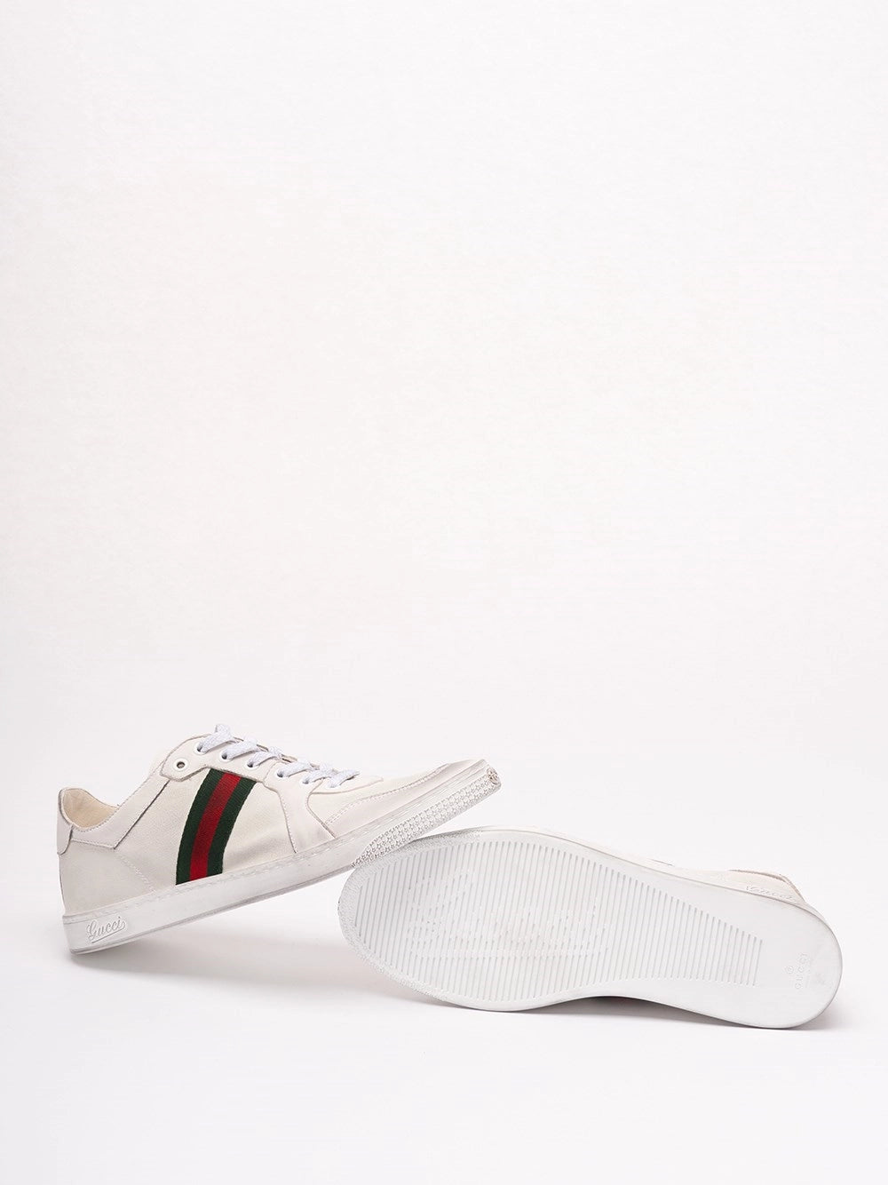 Gucci Gucci Men Stretch Low-Top Sneakers