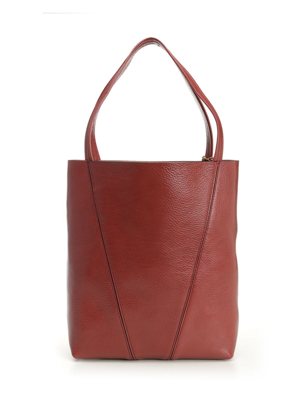 Chloe' Women Chloé Spin Large Hammered Leather Tote Bag