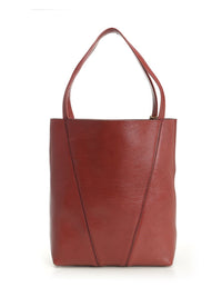 Chloe' Women Chloé Spin Large Hammered Leather Tote Bag