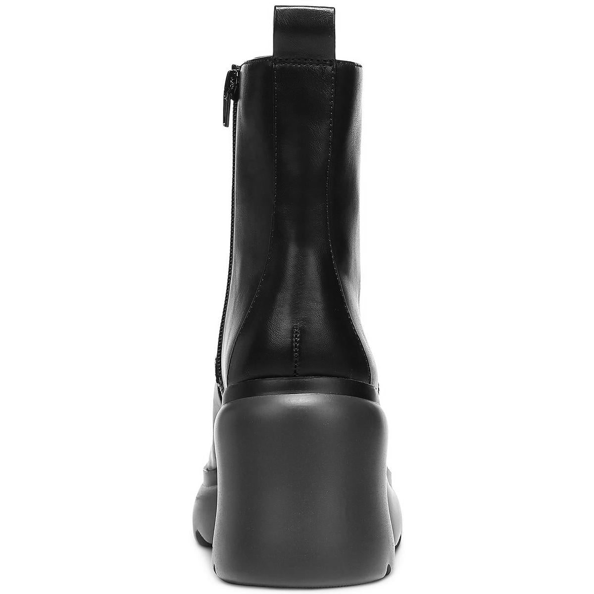 Peliican  Womens Faux Leather Lace-Up Booties