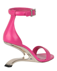 Alexander McQueen Womens Arc High Heel Sandals