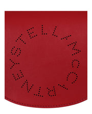 Stella McCartney Womens Logo Flap Shoulder Bag