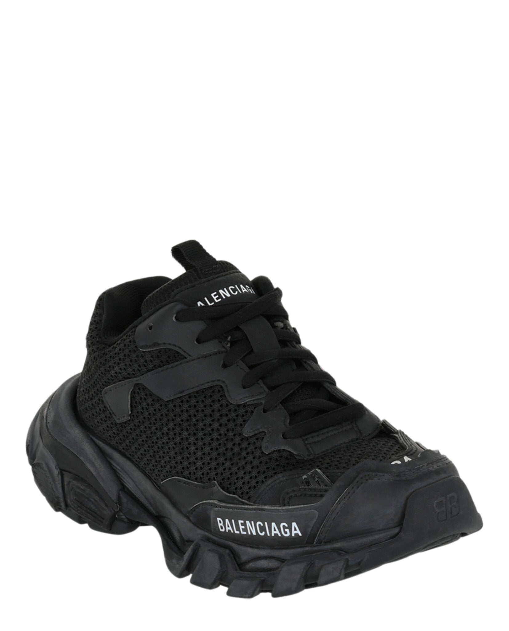 Balenciaga Womens Track 3 Low-Top Sneakers