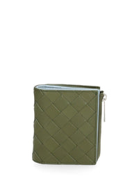 Bottega Veneta Bottega Veneta Men Braided Bi-Fold Wallet