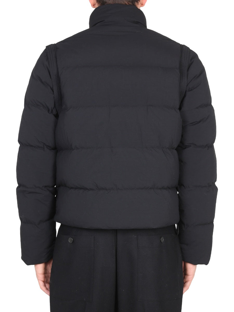 TEN C Ten C Men Down Jacket With Removable Sleeves