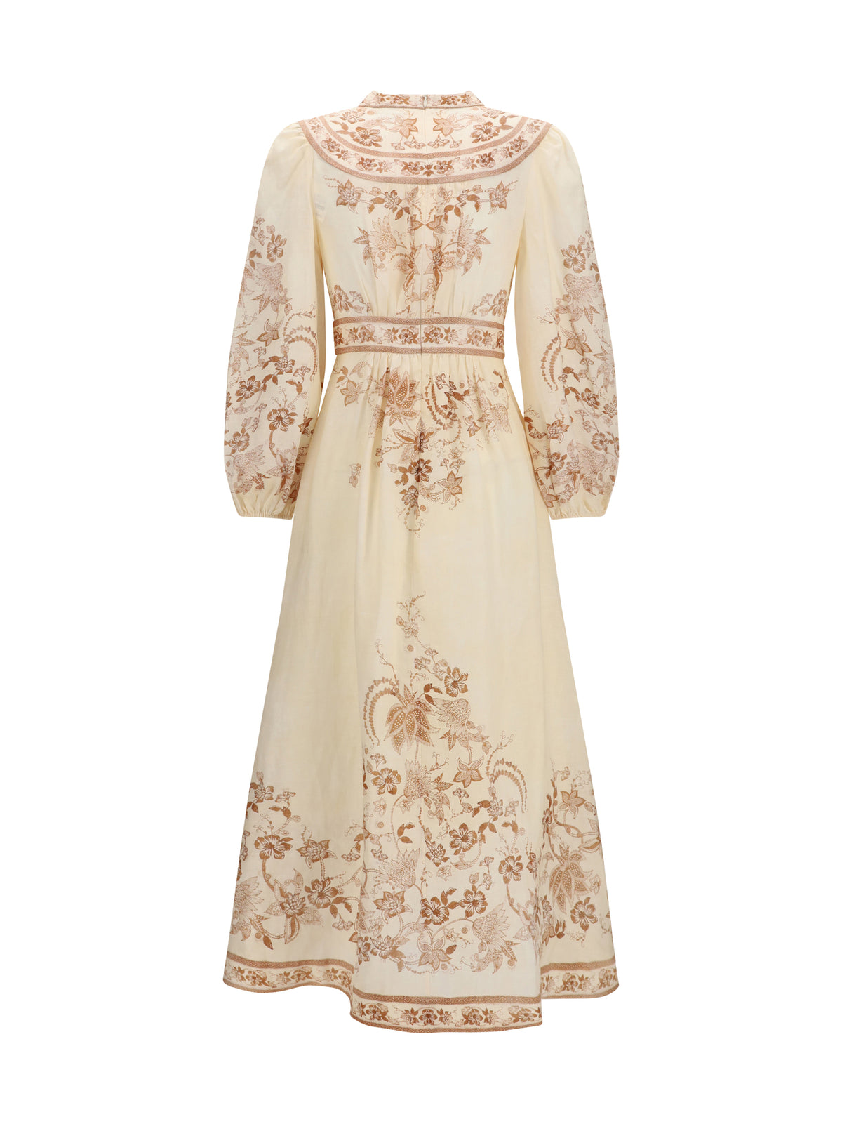 ZIMMERMANN Zimmermann Women Indra Plunge Floral Dress