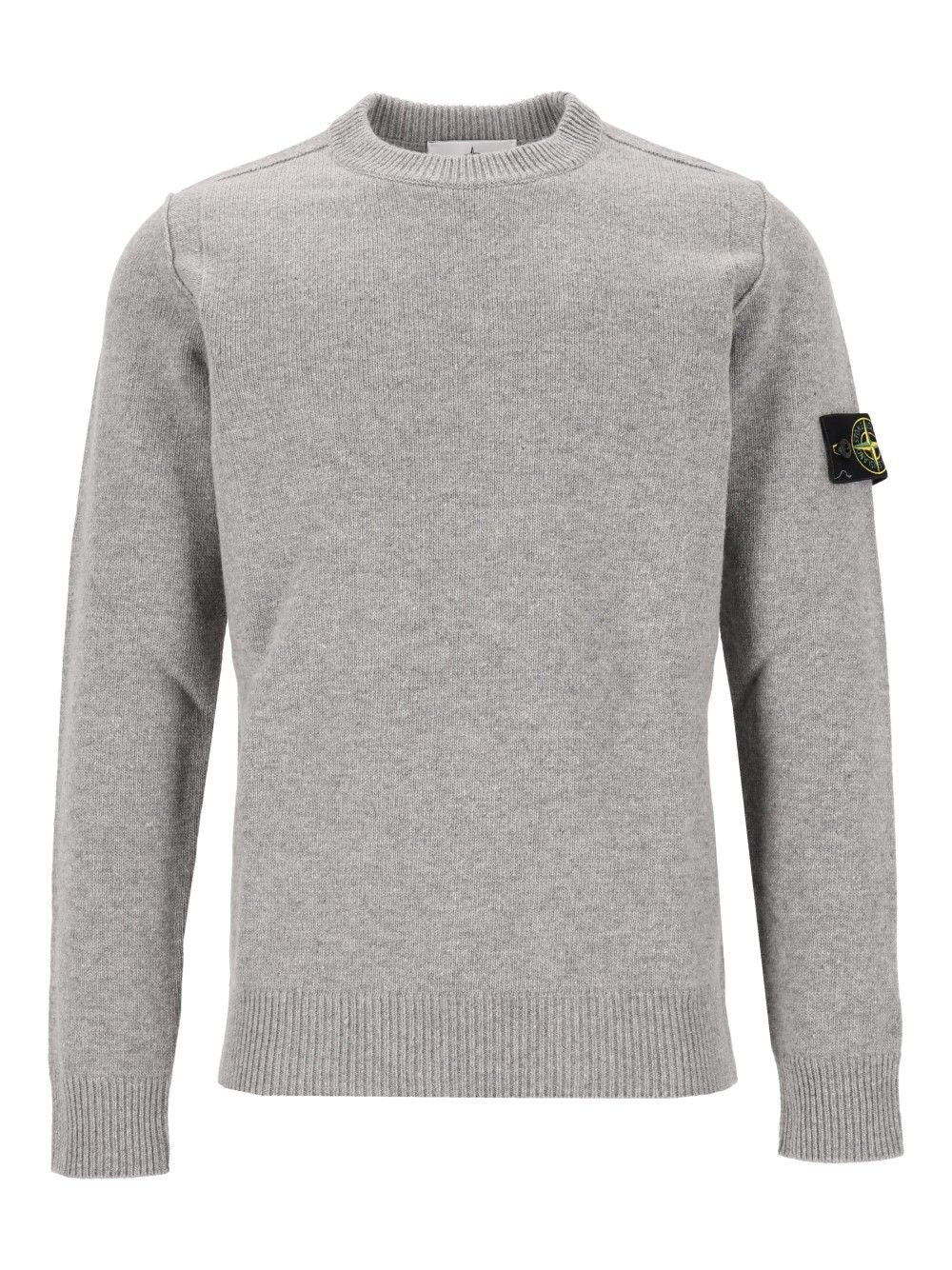 Stone Island Stone Island Men Lambswool Crew Neck Sweater
