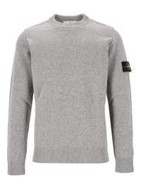 Stone Island Stone Island Men Lambswool Crew Neck Sweater