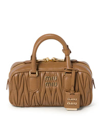 Miu Miu Women Arcadie Bag In Quilted Nappa