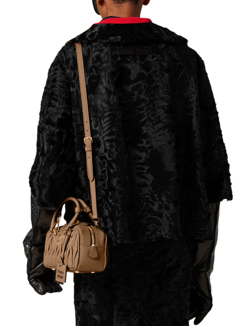 Miu Miu Women Arcadie Bag In Quilted Nappa