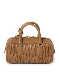 Miu Miu Women Arcadie Bag In Quilted Nappa