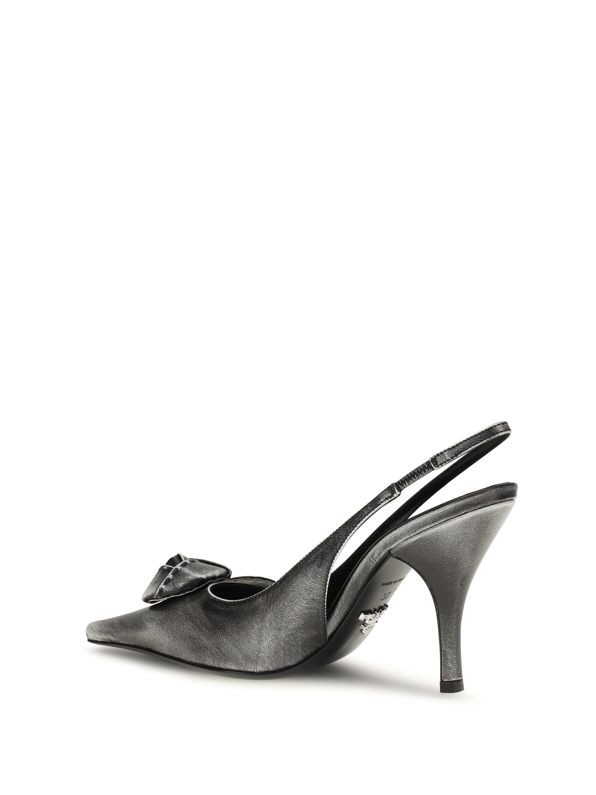 PRADA Prada Women Floral-Detail Leather Slingback Pumps