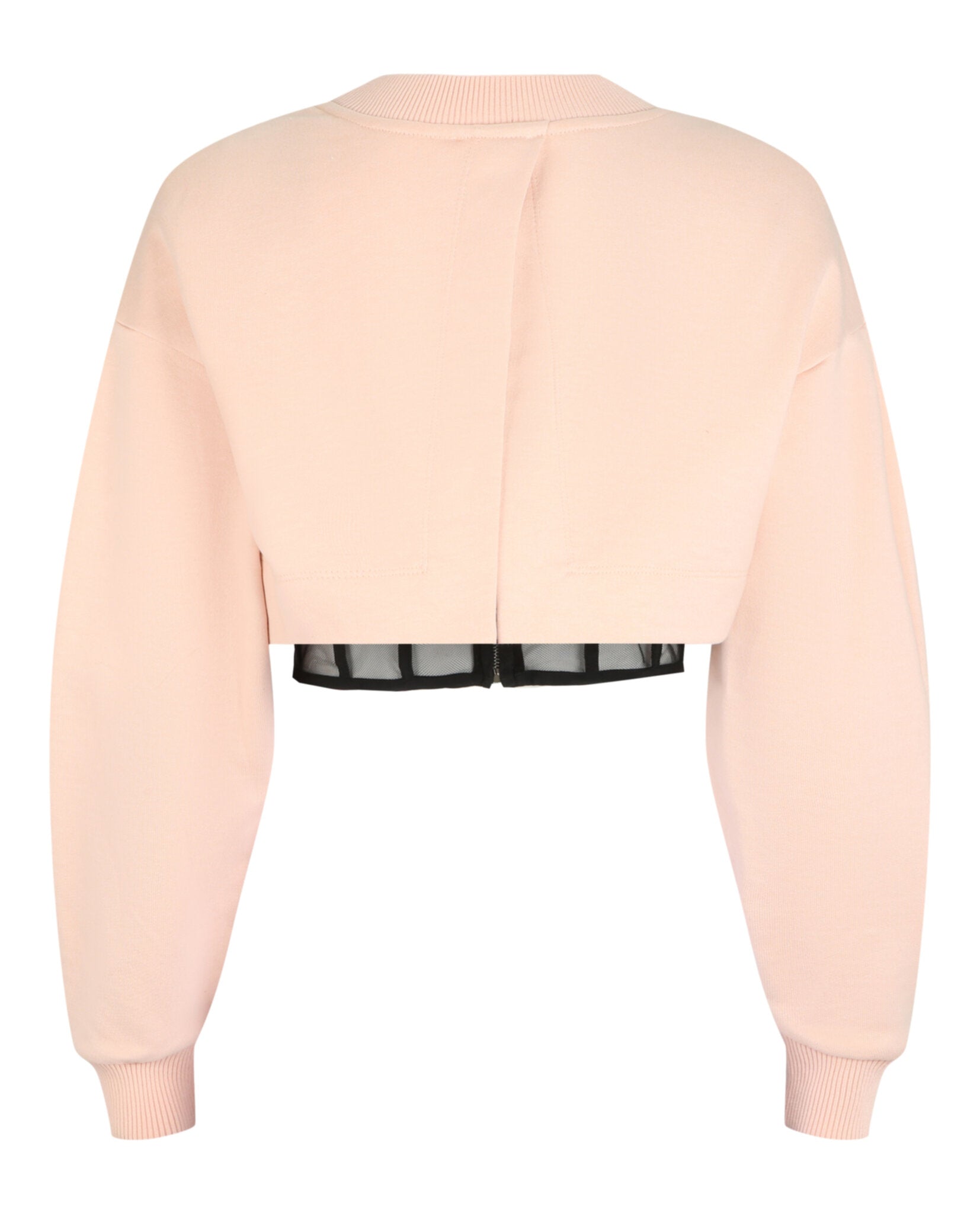 Alexander McQueen Alexander McQueen Womens Hybrid Bustier Sweatshirt