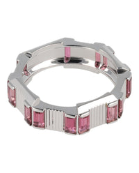 Gucci Womens Link to Love Rubellite Ring