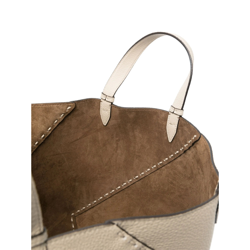 Fendi Neutrals Tote Bags Men