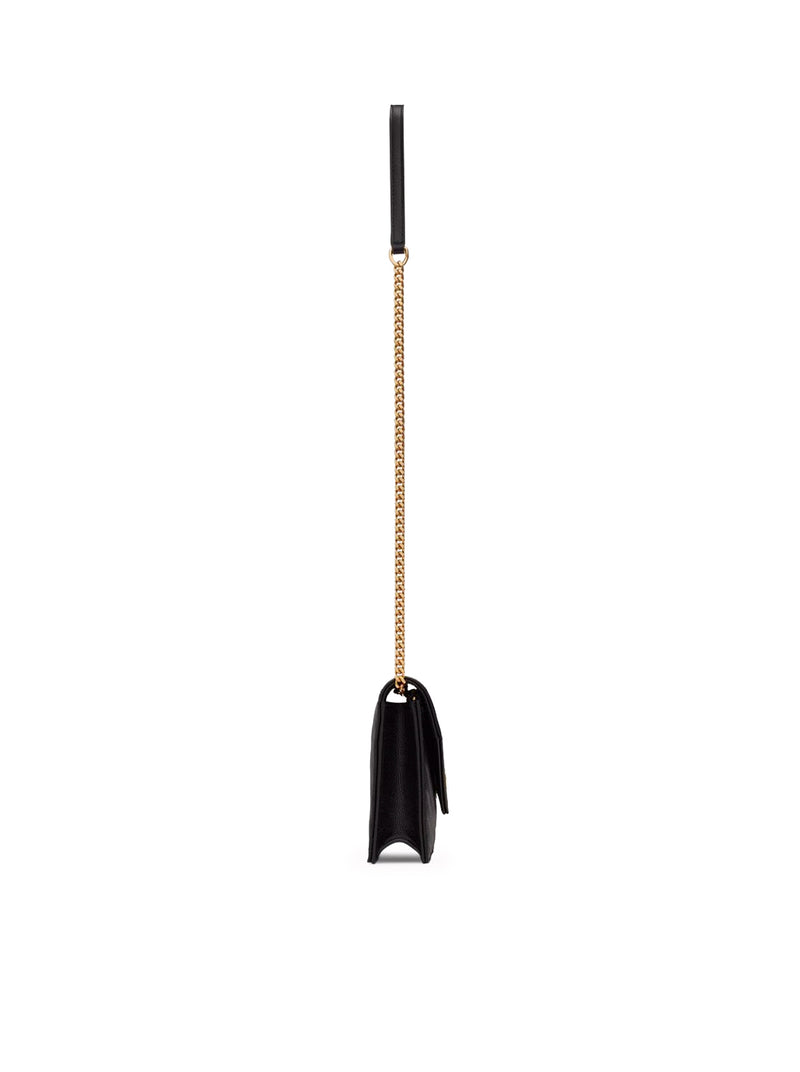 Saint Laurent Saint Laurent Women Classic Cassandre Chain Envelope Clutch In Grain De Poudre Leather