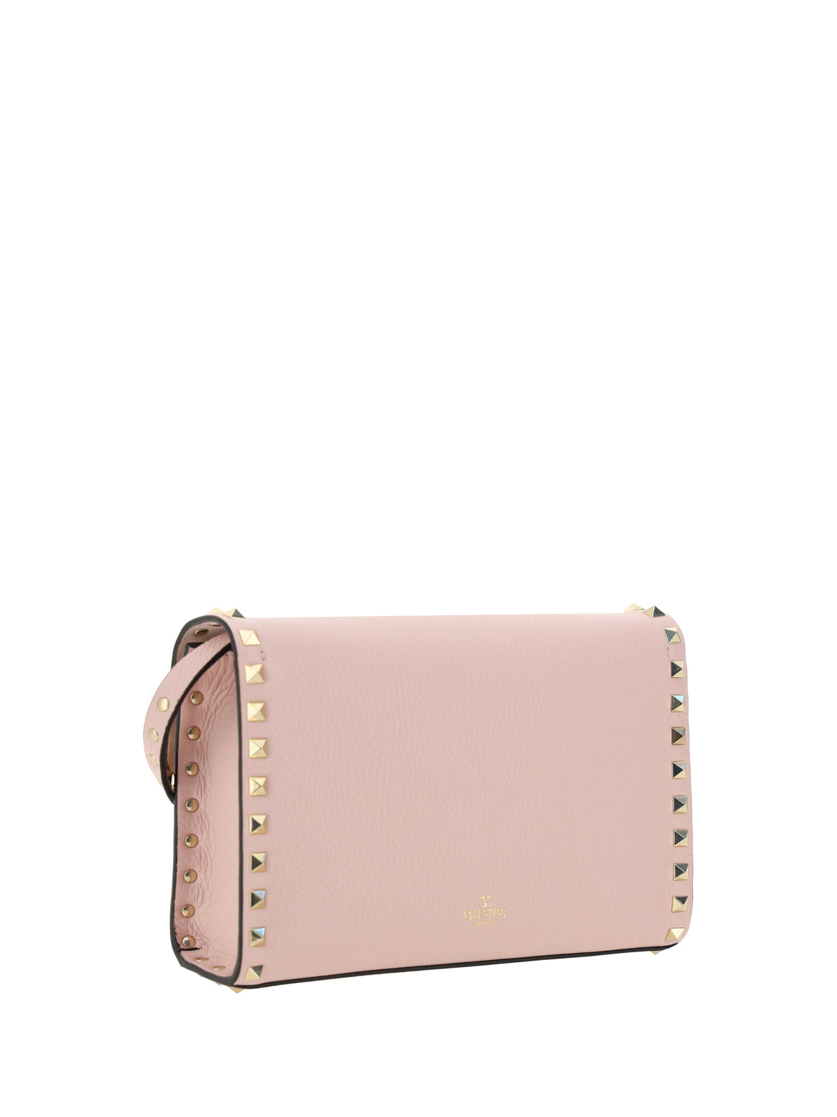 Valentino Garavani Women Rockstud Mini Shoulder Bag In Garnet Calfskin