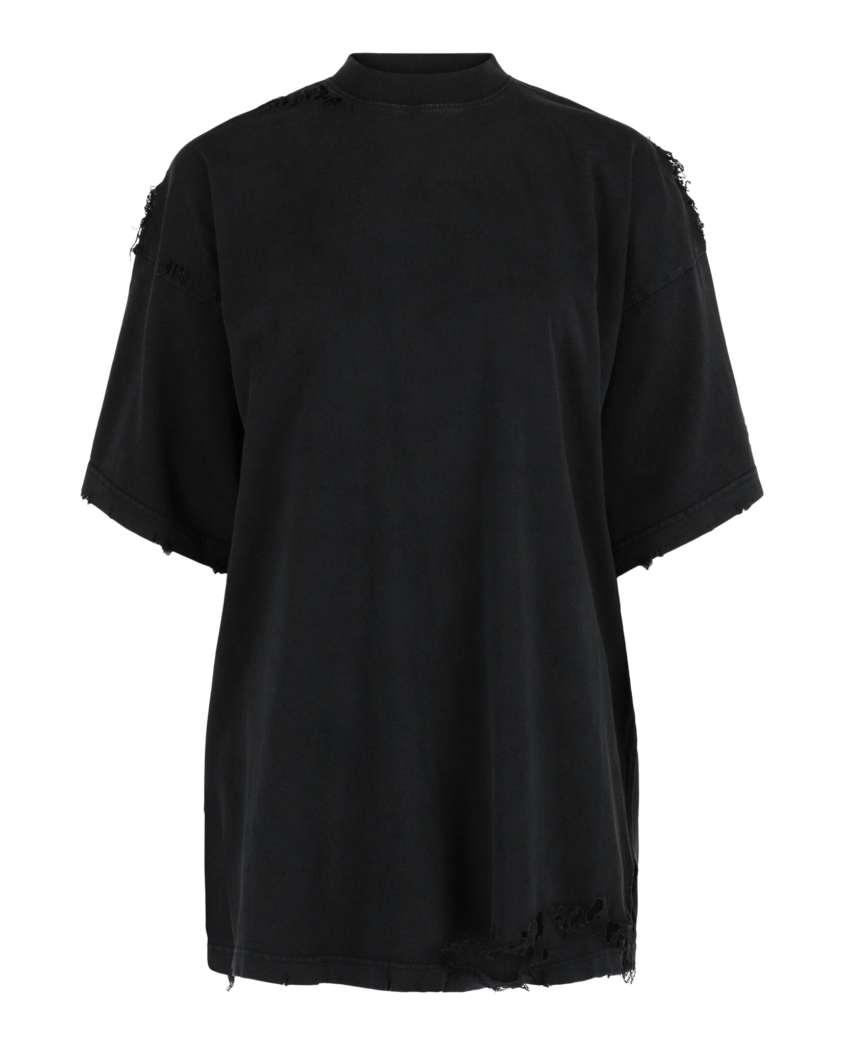 Balenciaga Balenciaga Womens Oversized Distressed T-shirt