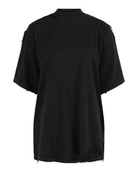 Balenciaga Balenciaga Womens Oversized Distressed T-shirt