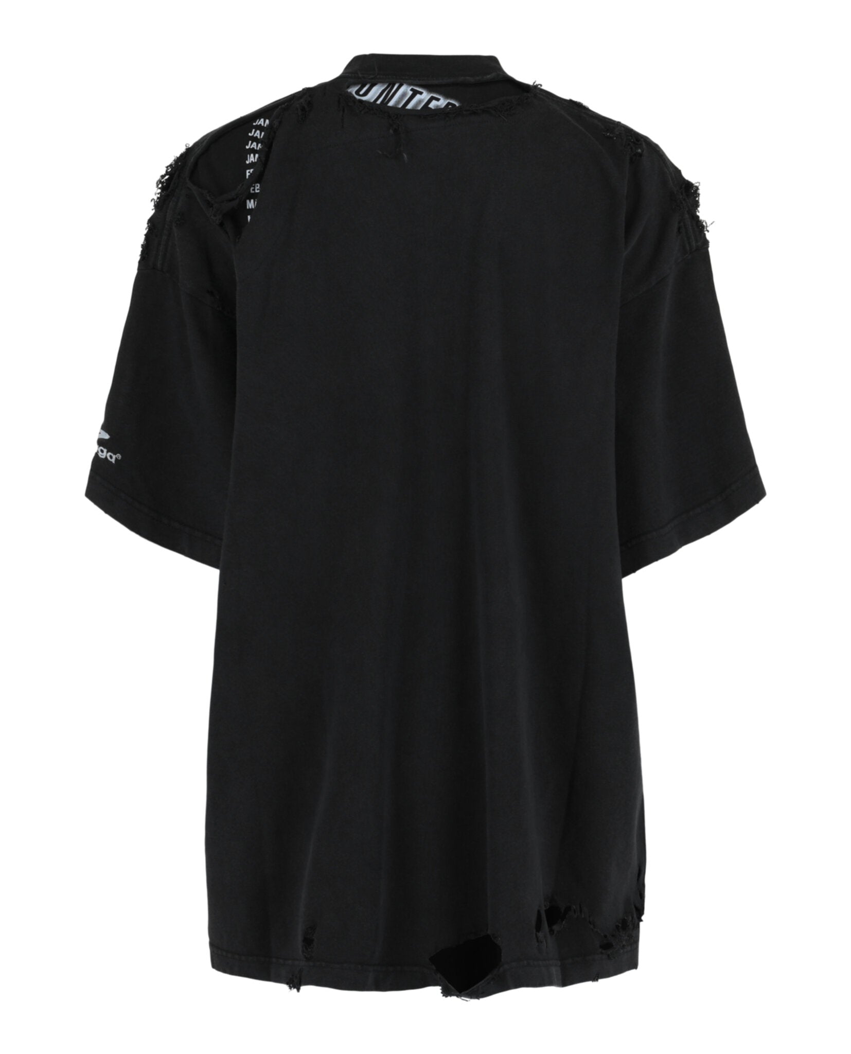 Balenciaga Balenciaga Womens Oversized Distressed T-shirt