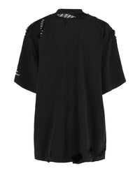 Balenciaga Balenciaga Womens Oversized Distressed T-shirt