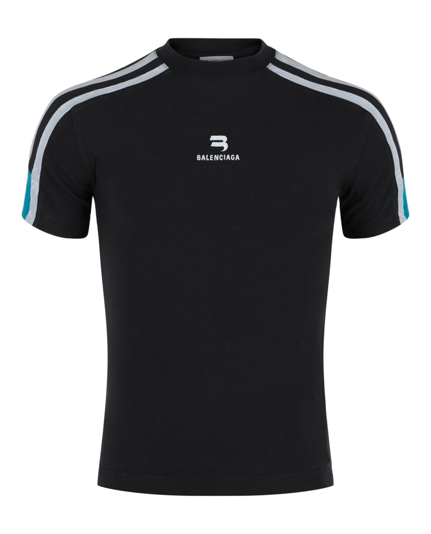 Balenciaga Balenciaga Mens Sporty B Embroidered T-Shirt