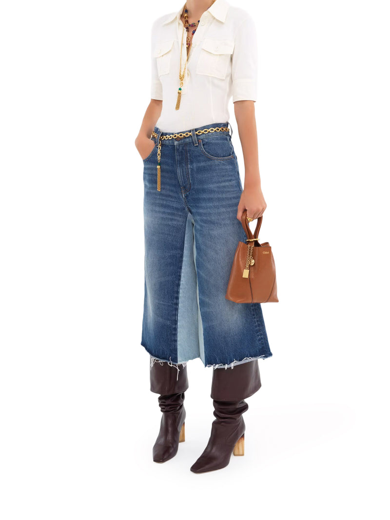 Chloe` Women Chloé Spin Small Tote Bag In Grainy Leather