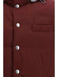 Brunello Cucinelli Men Sleeveless Hooded Gilet