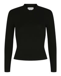 Balenciaga Balenciaga Womens Fitted V-Neck Top