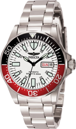 Invicta Men's Signature White Dial Watch - 7044
