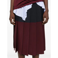 Miu Miu Purple Skirts - Pleated Skirts Women