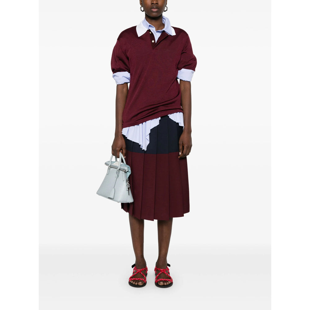 Miu Miu Purple Skirts - Pleated Skirts Women